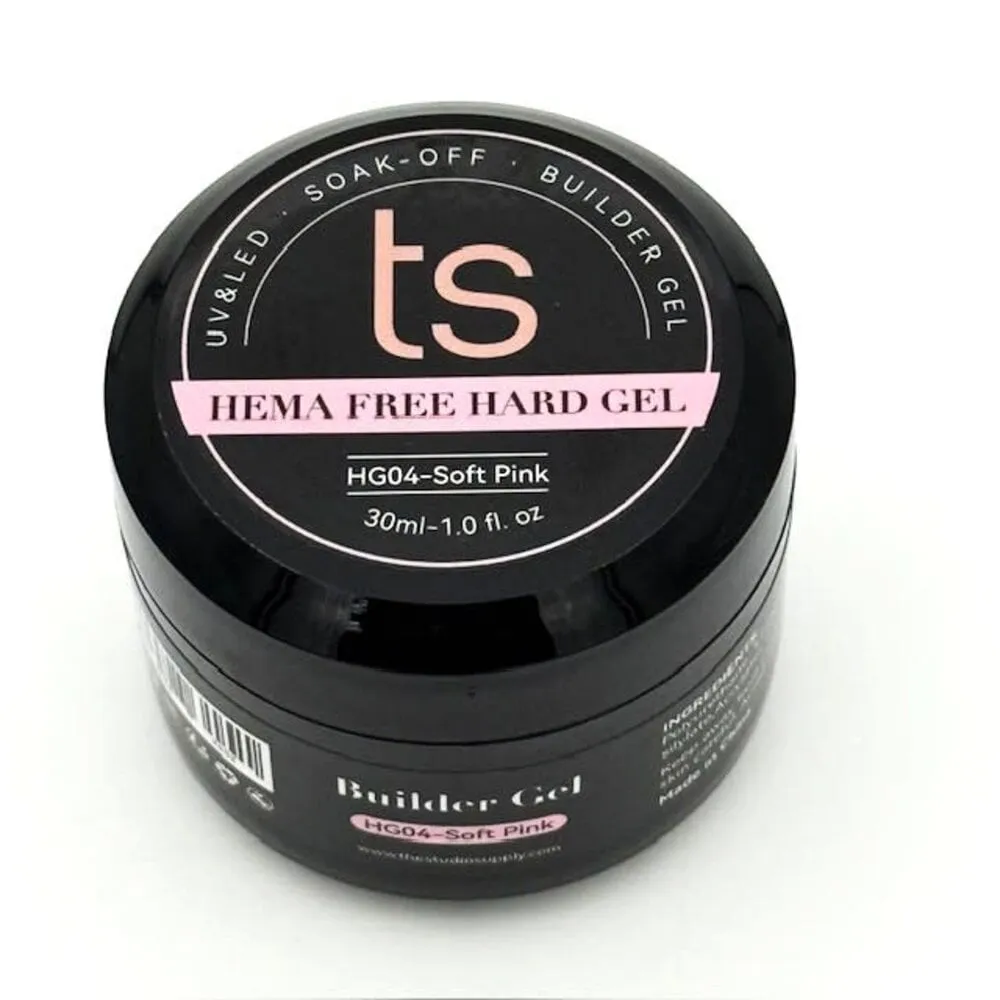 The Studio - Hema Free Hard Builder Gel - HG04 Soft Pink - 30ml