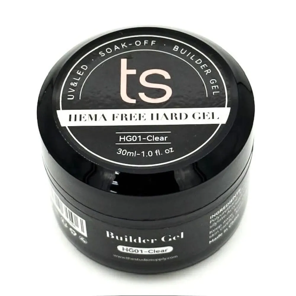 The Studio - Hema Free Hard Builder Gel - HG01 Clear - 30ml