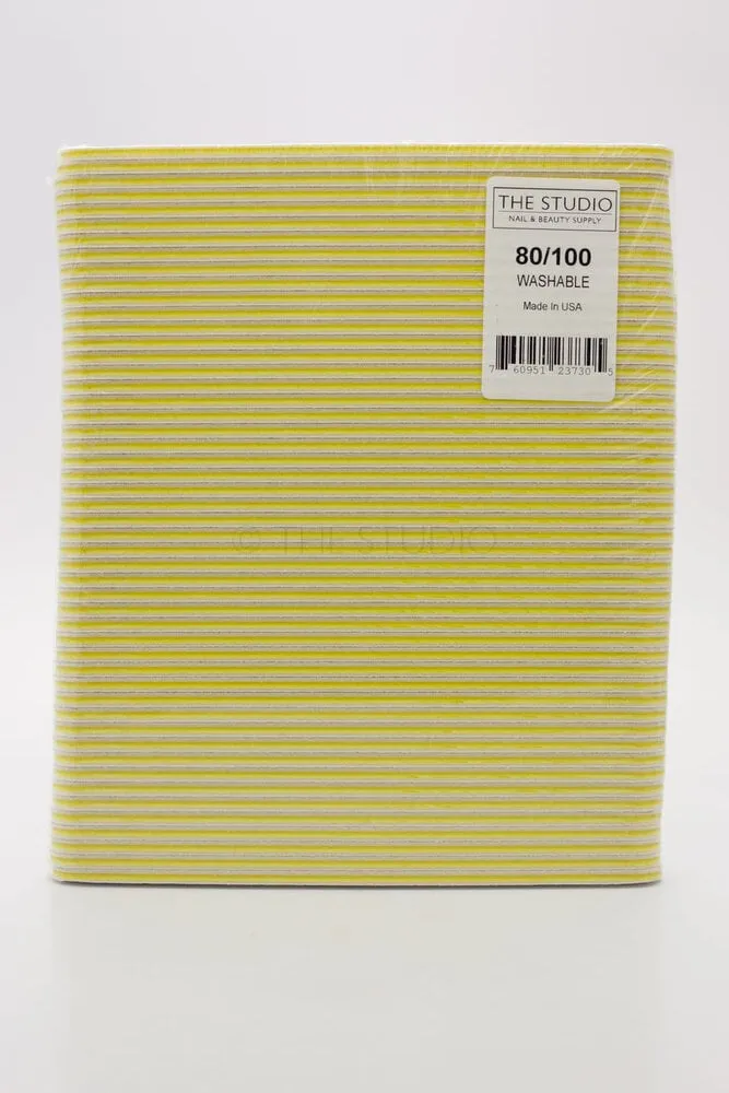 The Studio - Files - Regular - 80/100 - White/ Yellow - 50 Count