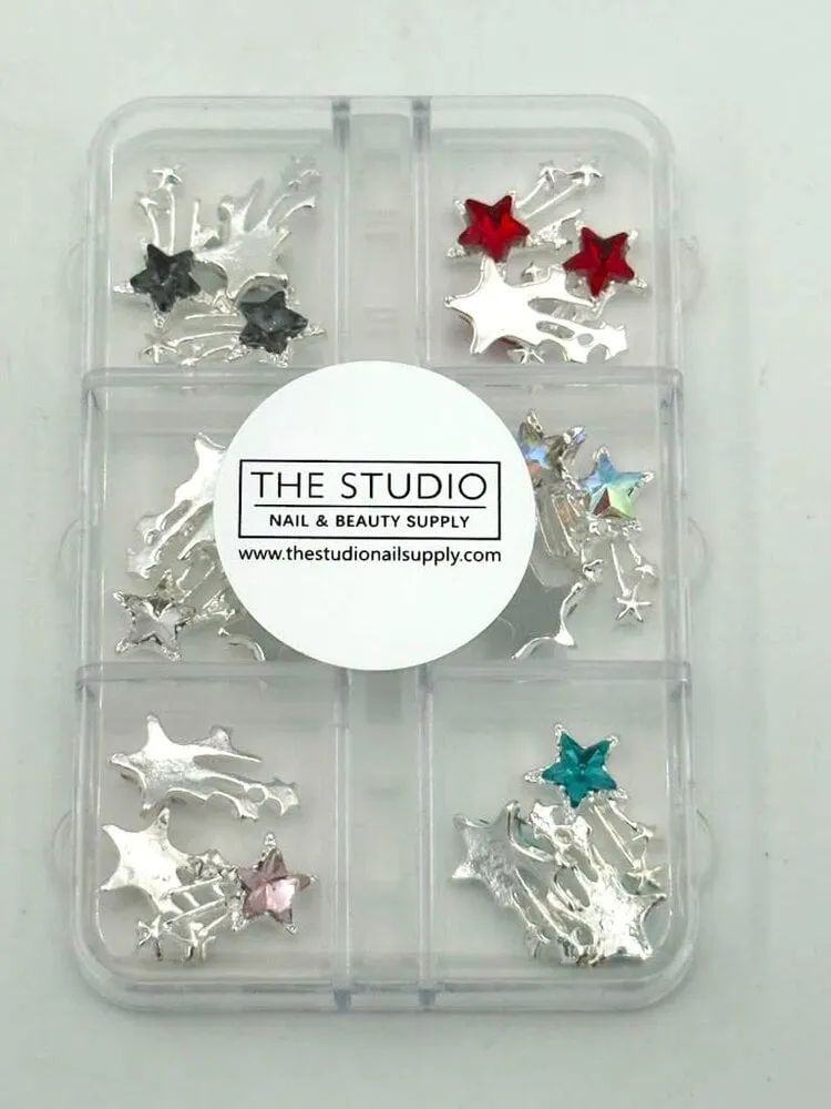 The Studio - Art Pack #569 - Assorted Shooting Star Charms