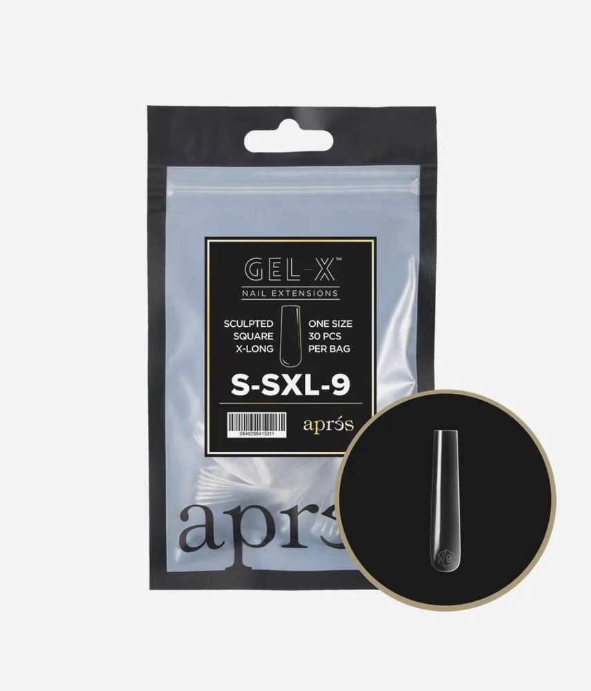 Apres - Refill Bags - Sculpted - Square Extra Long - #9