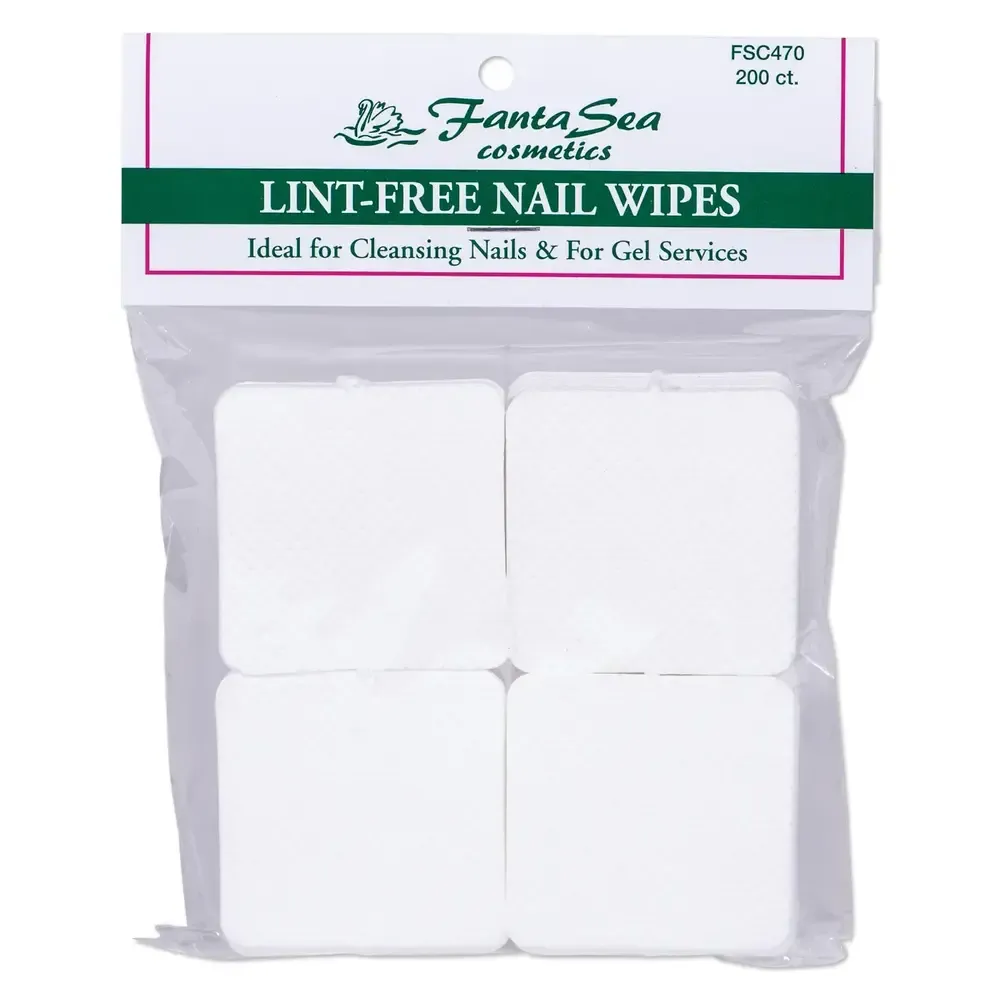 FantaSea - Lint Free Nail Wipes - 200 Count - FSC470