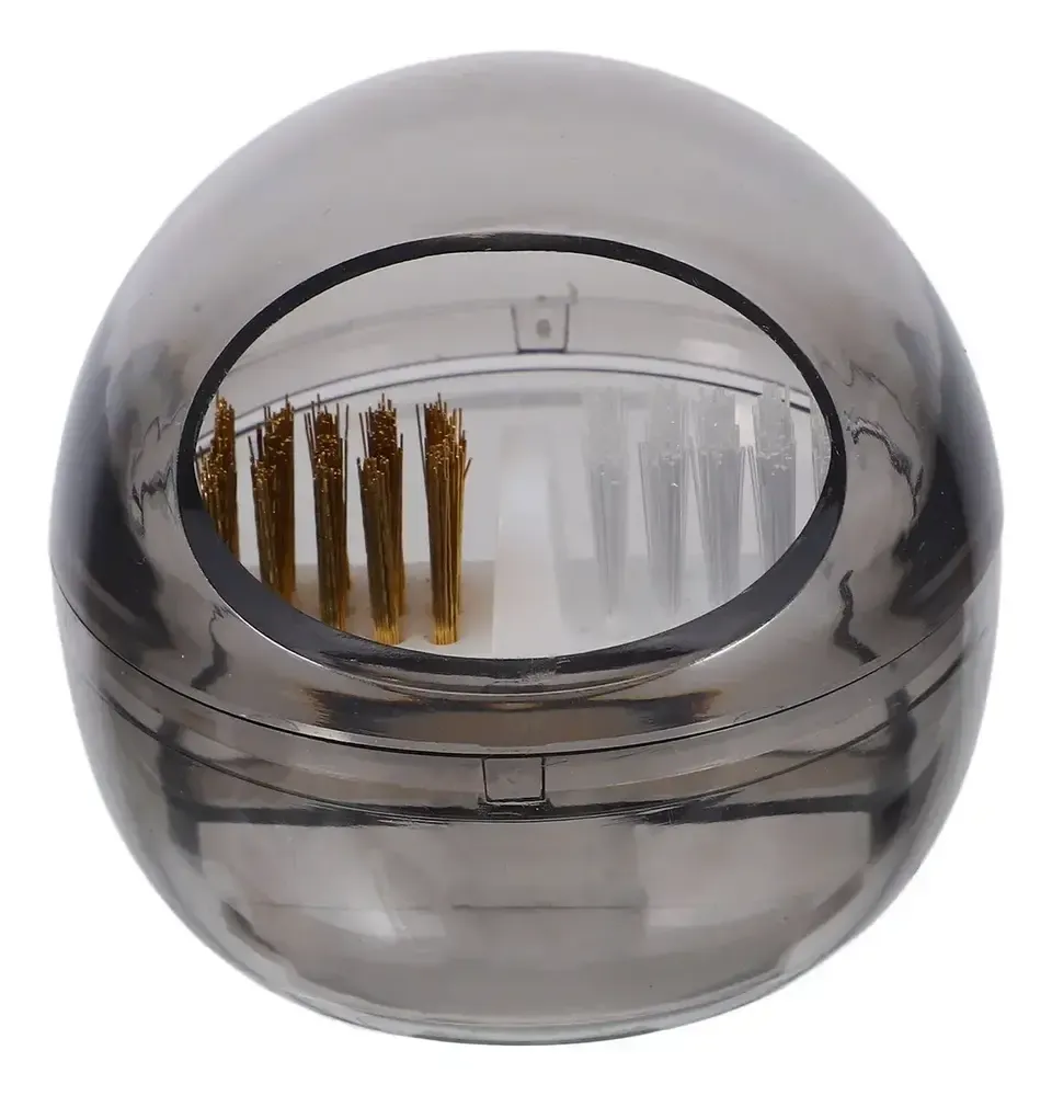 The Studio - Bit Brush Cleaner - Sphere - Transparent Black