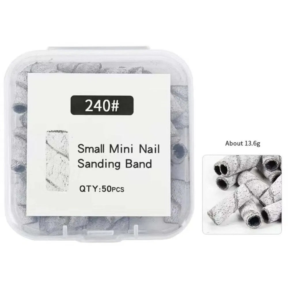 Mini Sanding Bands - Zebra - 50 ct - F - #240