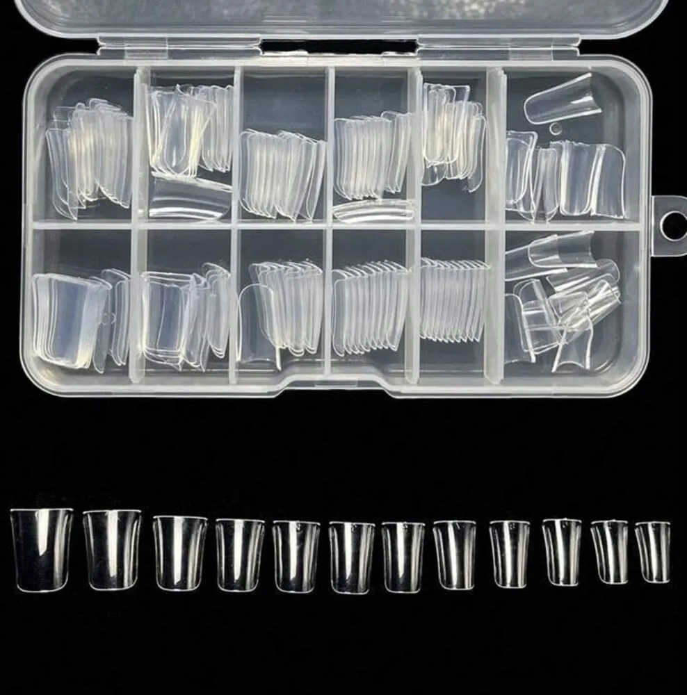 The Studio - Nail Tip Box - Duck - Clear - Medium