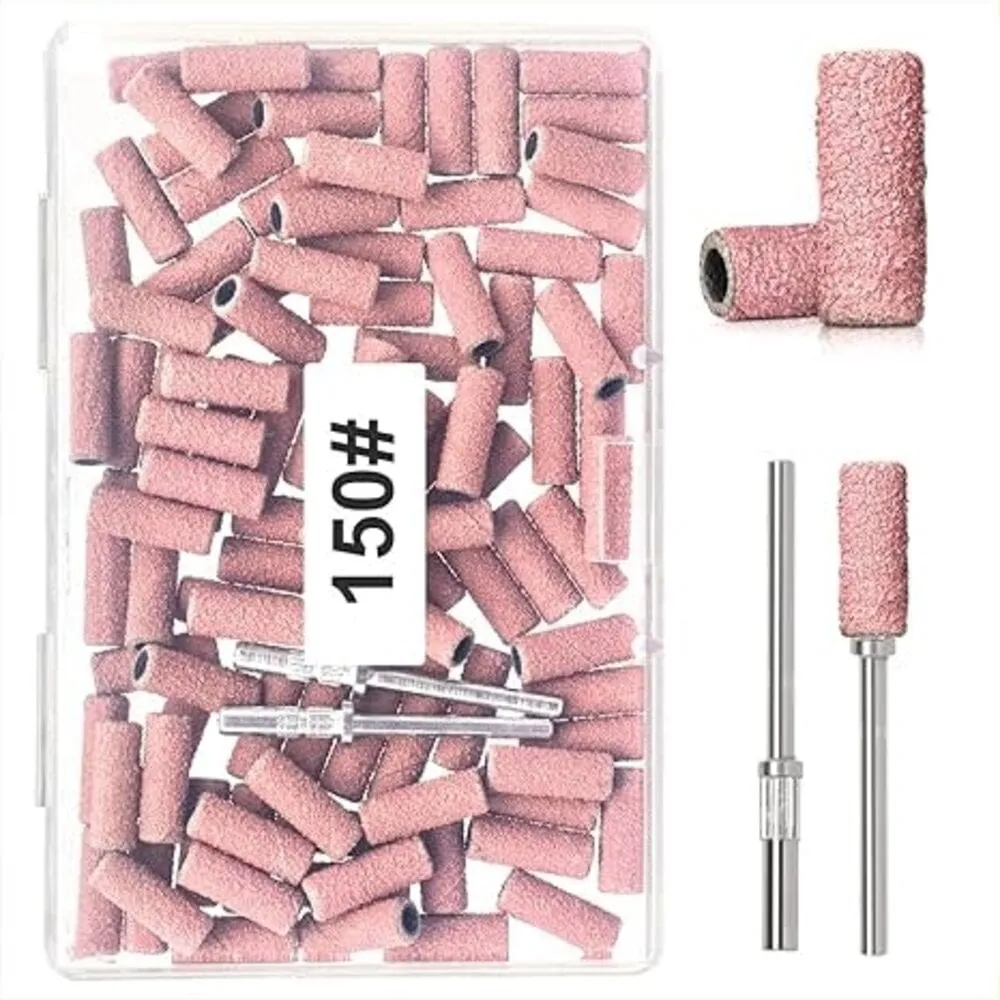 Mini Sanding Bands - Pink - 50 ct - M - #150