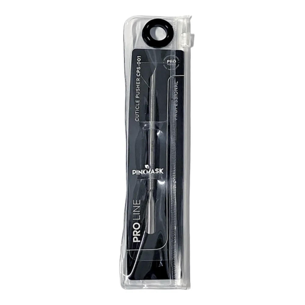 Pink Mask - Rectangle Blade Cuticle Pusher - 001