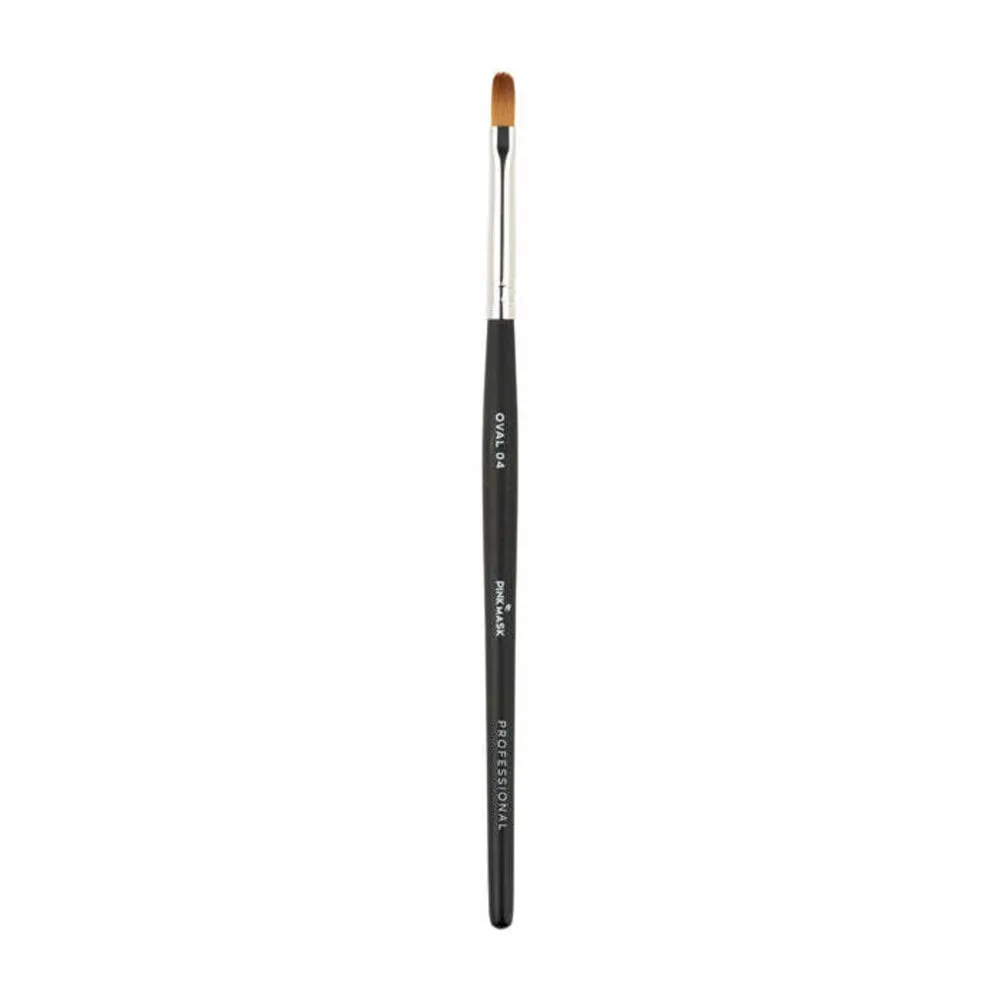 Pink Mask - Gel Brush Oval - 04