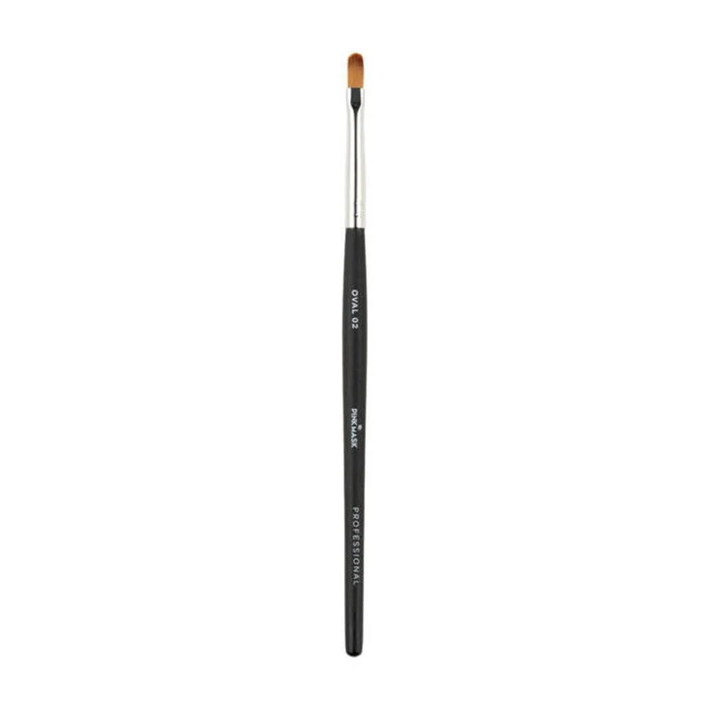Pink Mask - Gel Brush Oval - 02