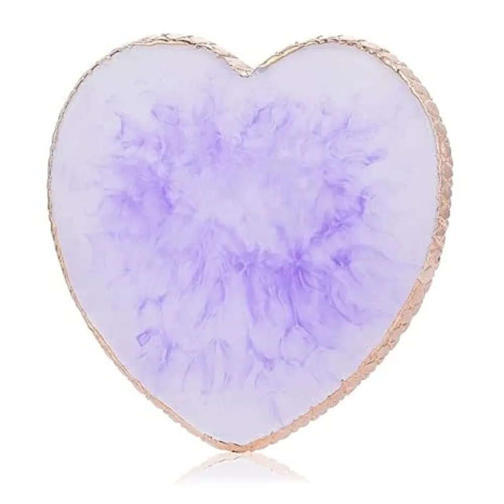 The Studio - Rock Plate Palette - Heart - Purple