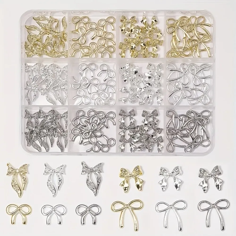 The Studio - Art Pack #621 - Assorted Silver and Gold Bows