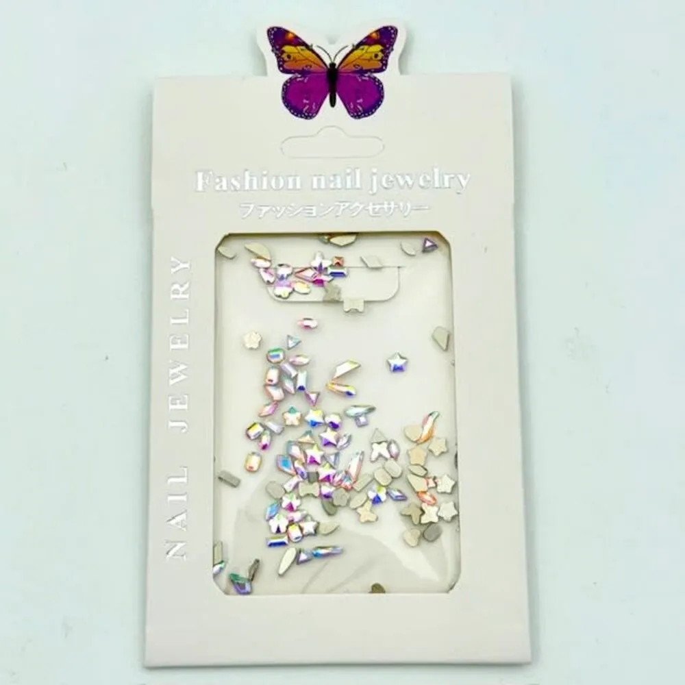The Studio - Art Pack #622 - Assorted Small AB Rhinestones