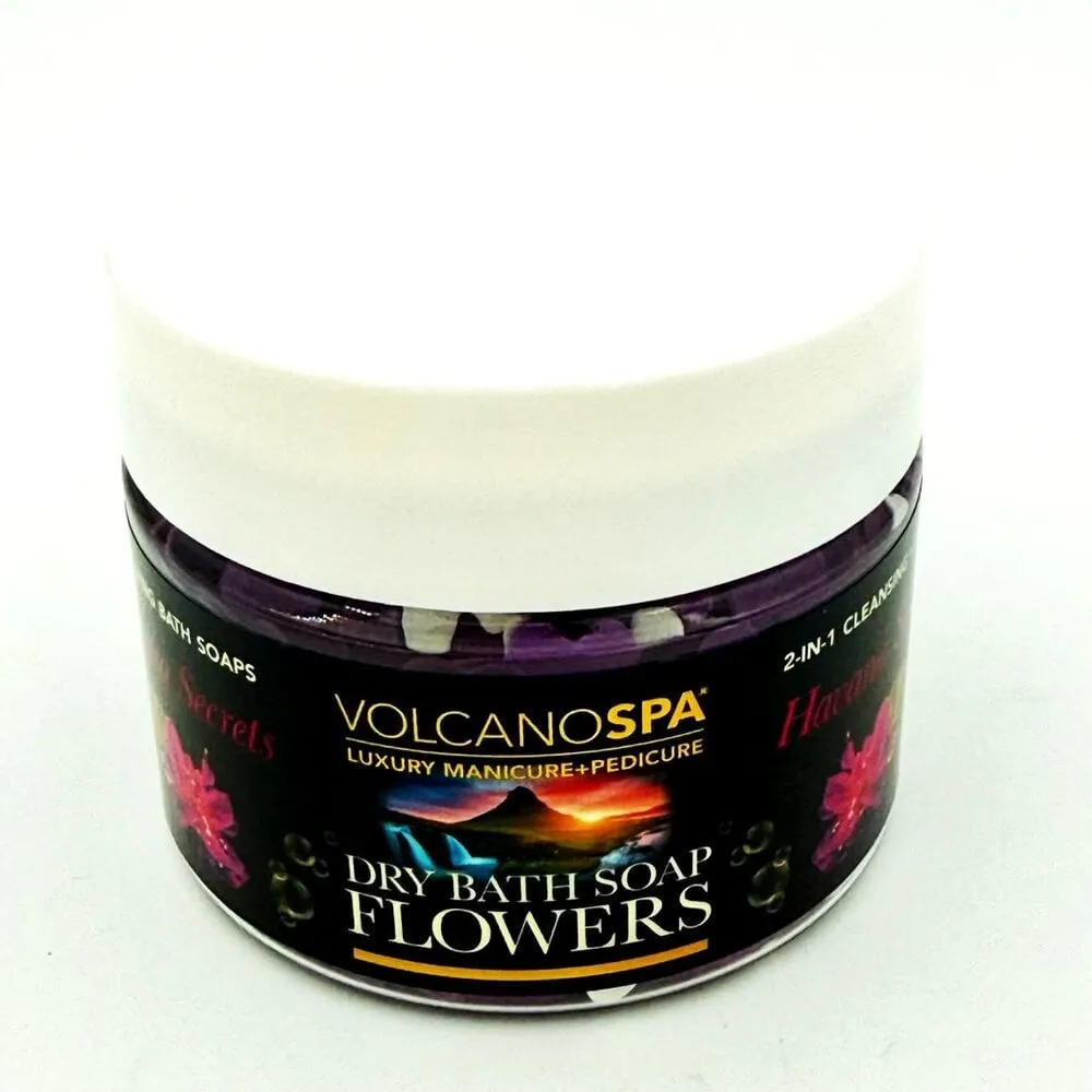 Volcano Spa - Dry Bath Soap Flowers CBD - 12 oz - Havana Secrets