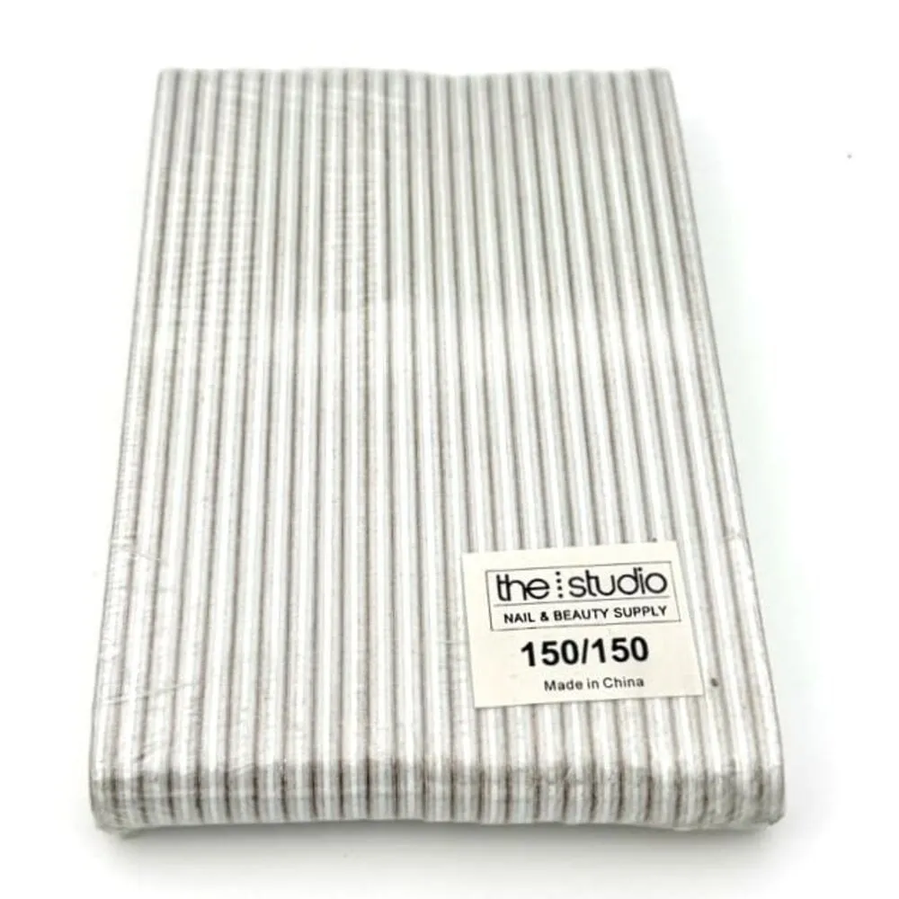 The Studio - Files - Regular - 150/150 - Zebra/ White - 25 Count