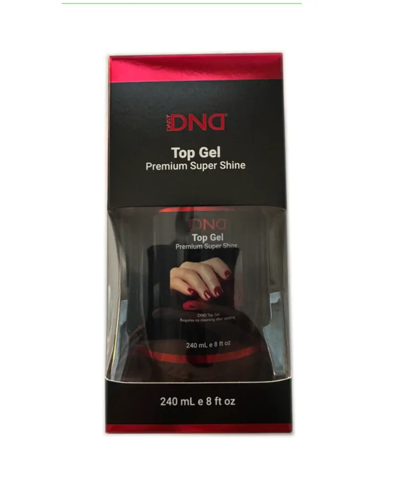 DND - Top Gel - Premium Super Shine - 8 oz