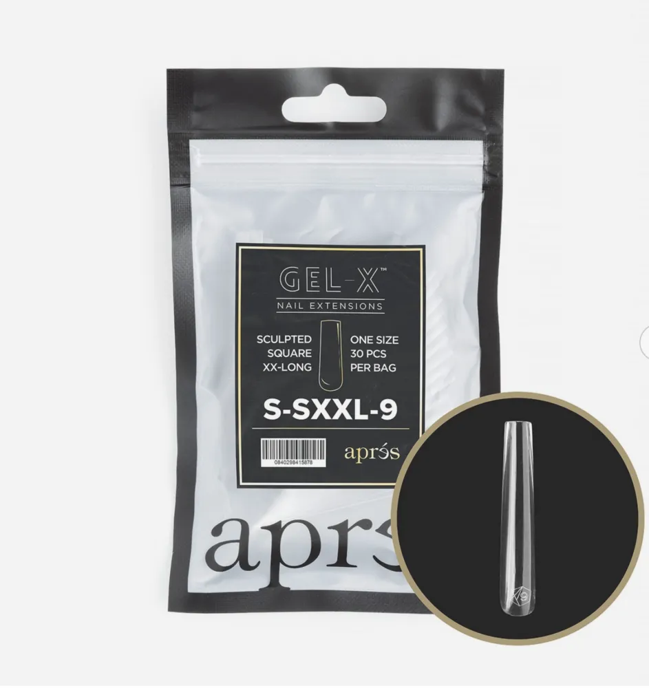 Apres - Refill Bags - Sculpted - Square Extra Extra Long - #9