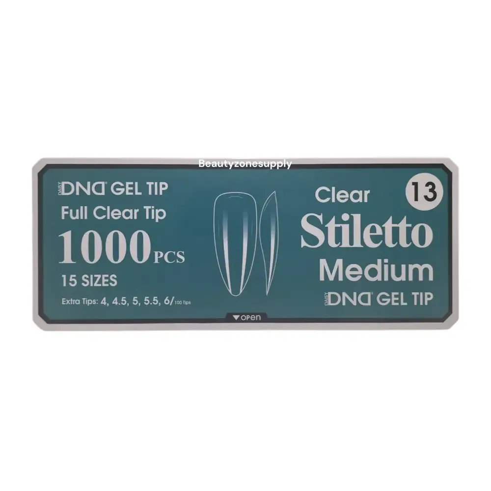 DND - Gel Tips - Full Stiletto Medium