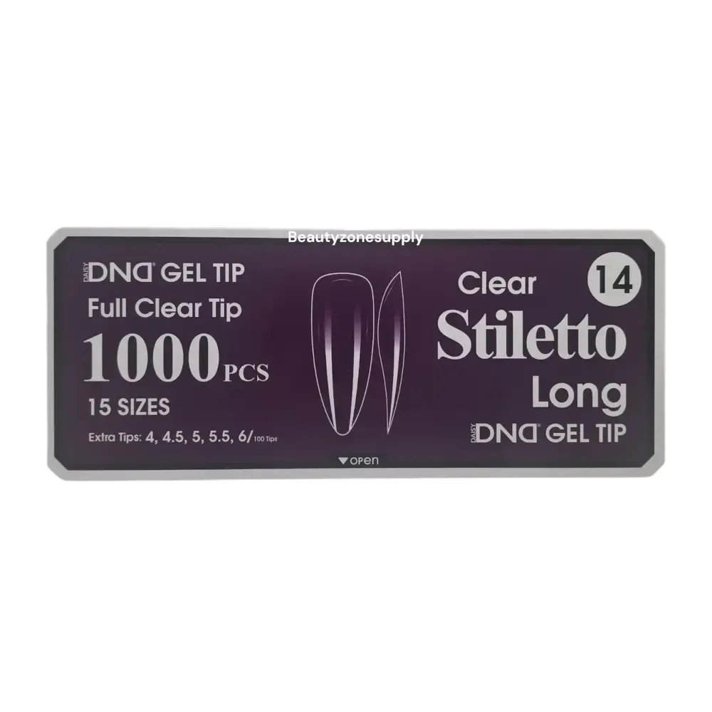 DND - Gel Tips - Full Stiletto Long