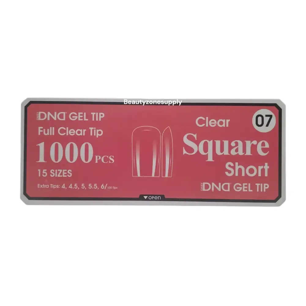 DND - Gel Tips - Full Square Short