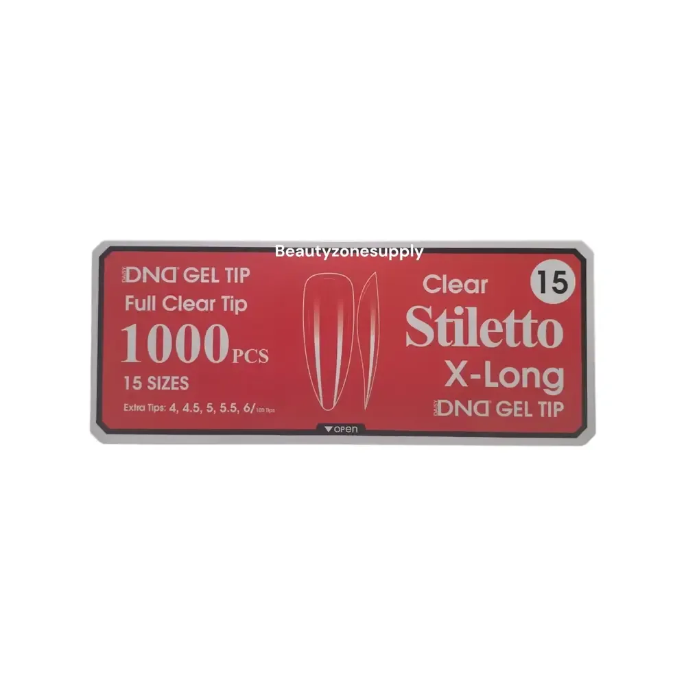 DND - Gel Tips - Full Stiletto X-Long