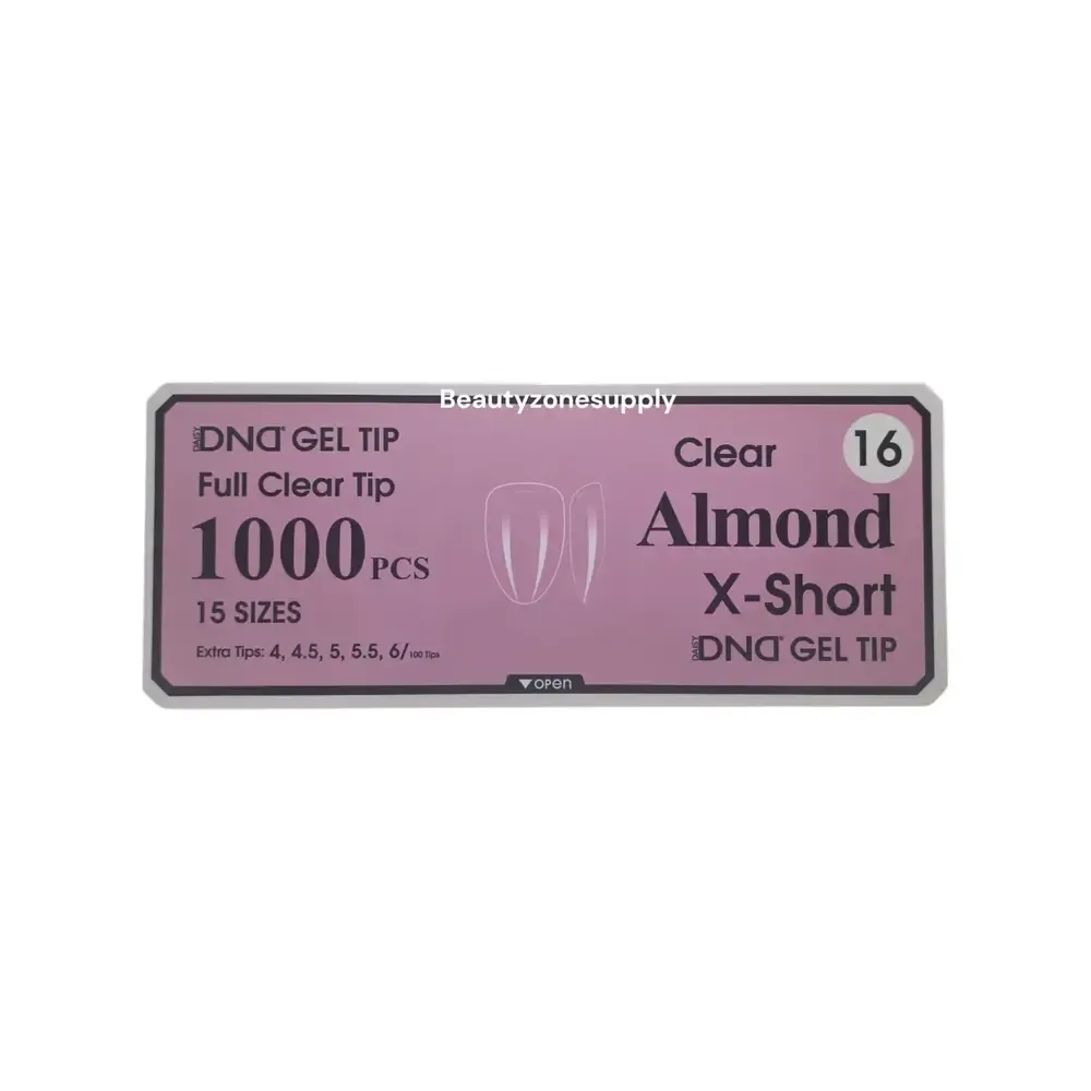 DND - Gel Tips - Full Almond X-Short
