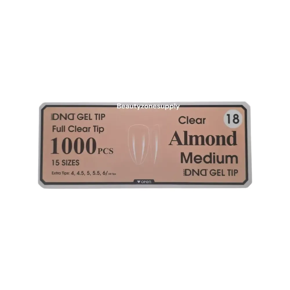 DND - Gel Tips - Full Almond Medium