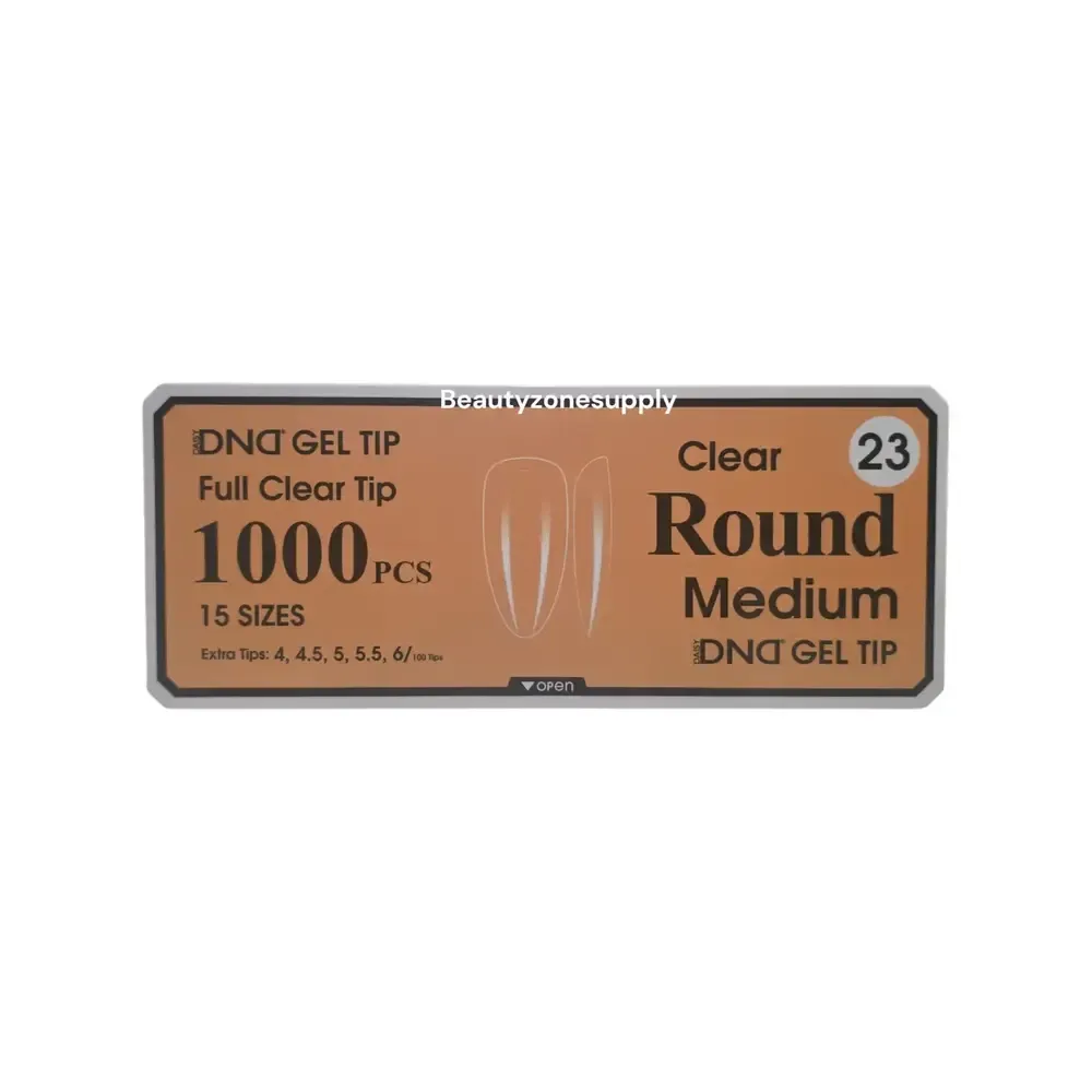 DND - Gel Tips - Full Round Medium