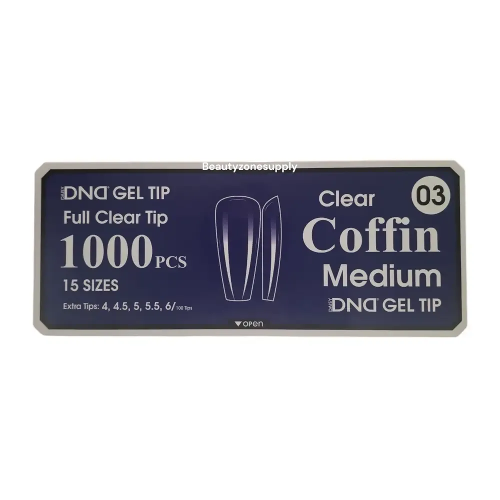 DND - Gel Tips - Full Coffin Medium