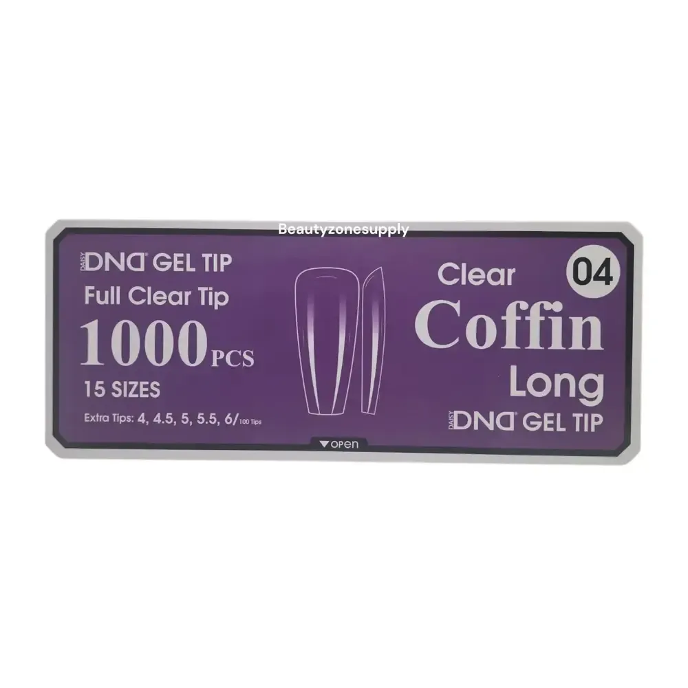 DND - Gel Tips - Full Coffin Long