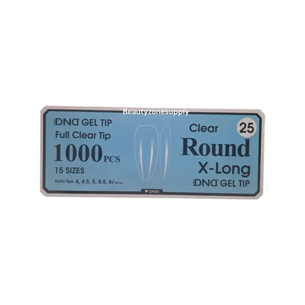 DND - Gel Tips - Full Round X-Long