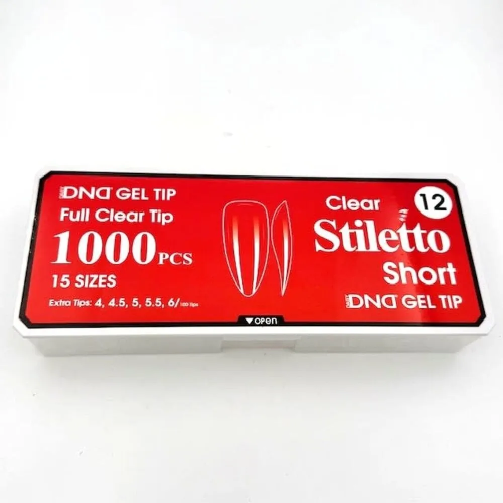 DND - Gel Tips - Full Stiletto Short