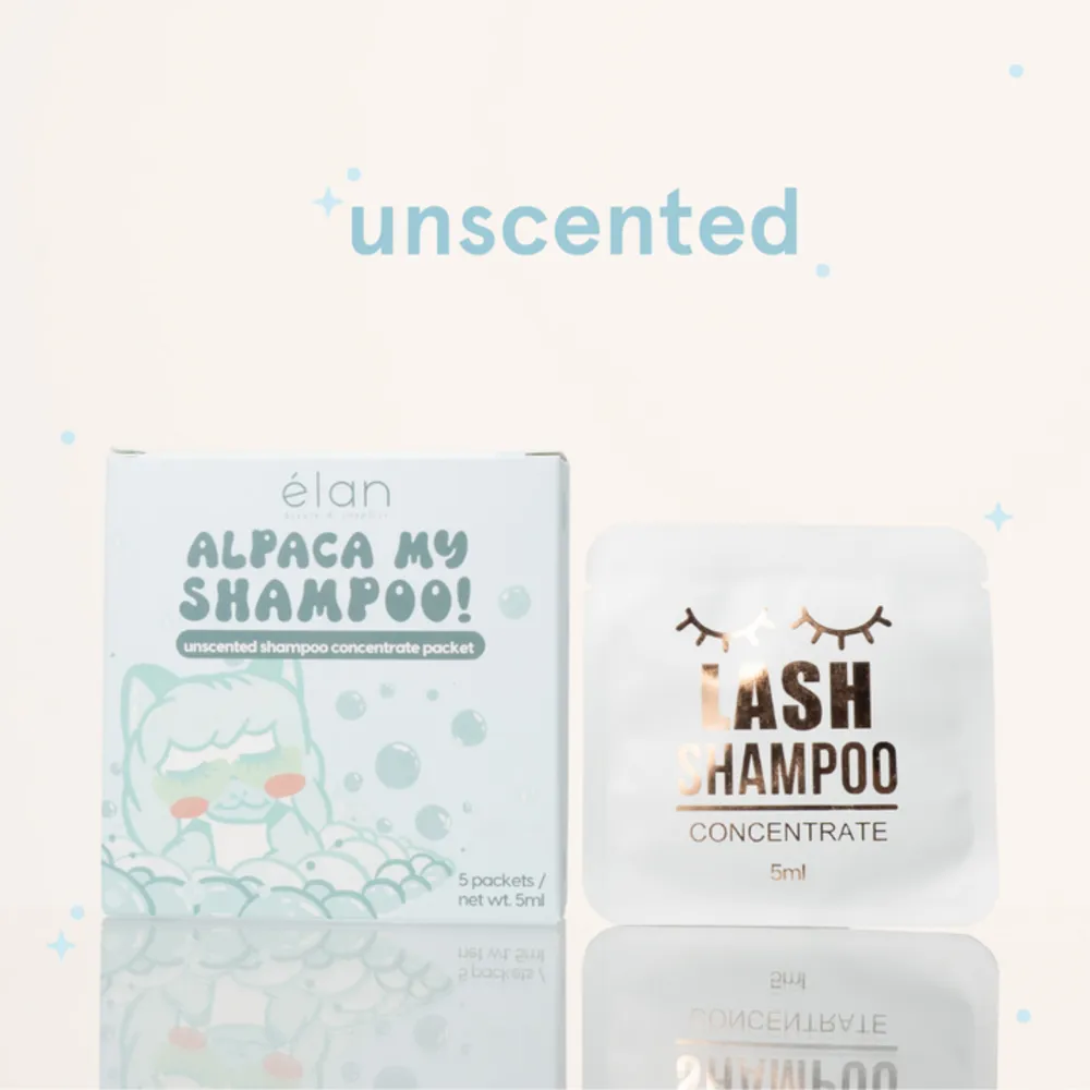 Elan - Shampoo Concentrate Packets - Unscented - 5 ct.
