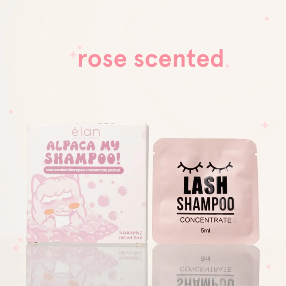 Elan - Shampoo Concentrate Packets - Rose - 5 ct.