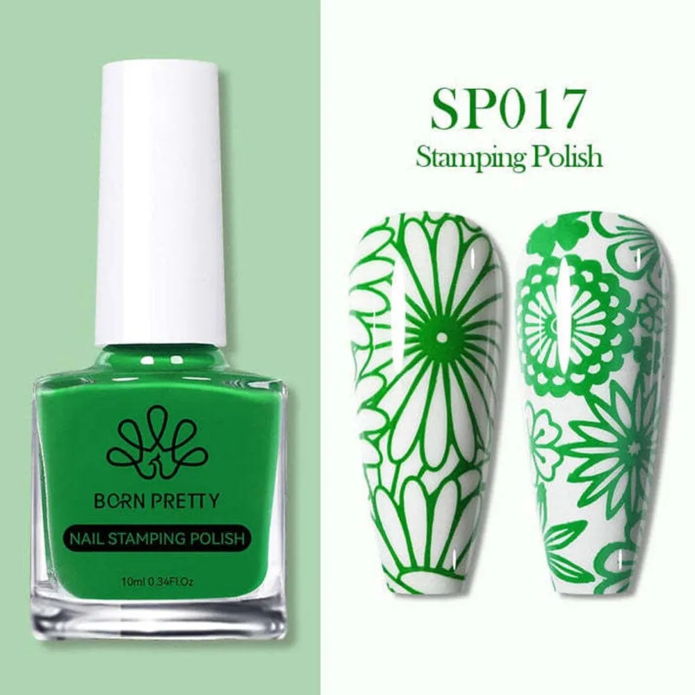 Born Pretty - Stamping Polish - SP017 - Green