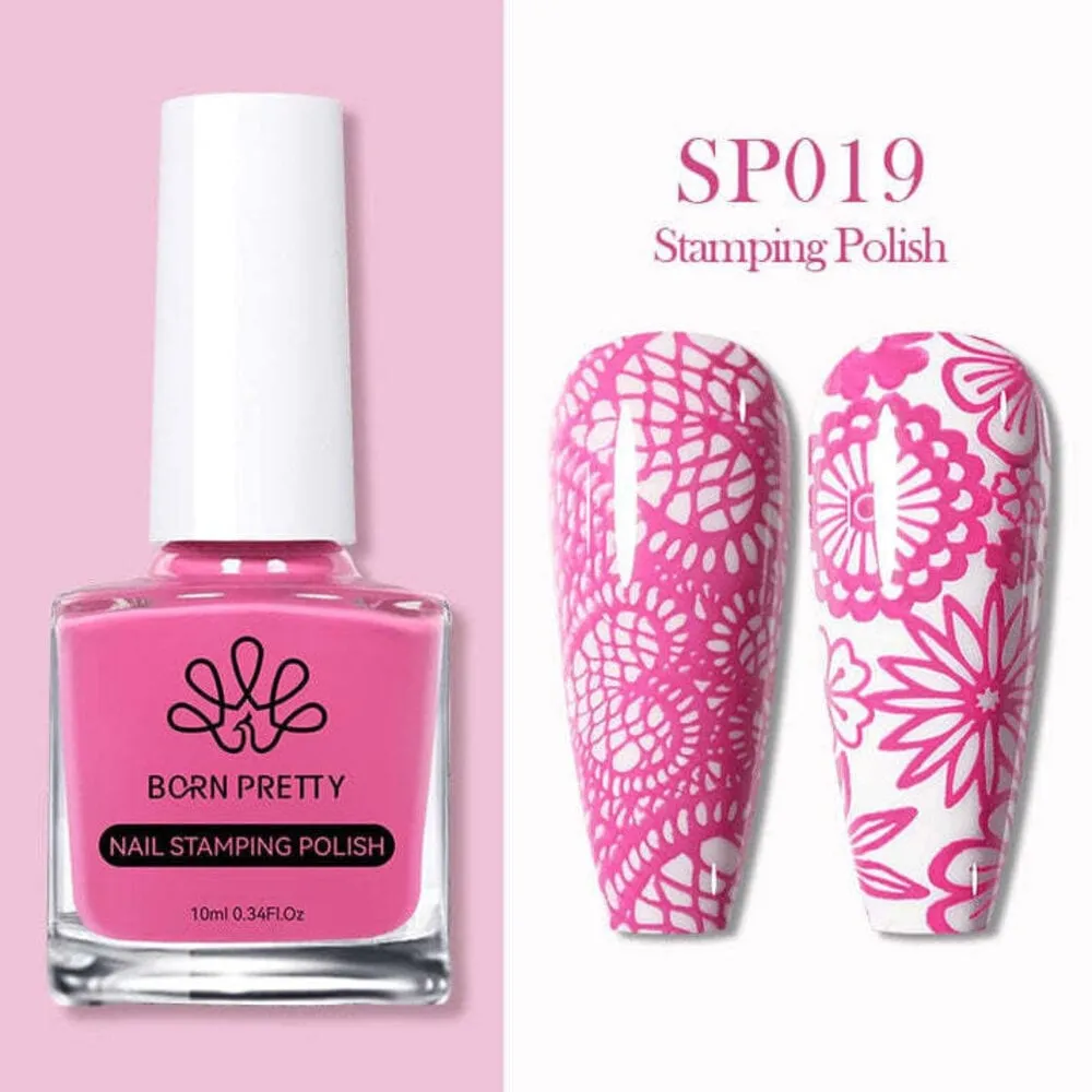 Born Pretty - Stamping Polish - SP019 - Dark Pink