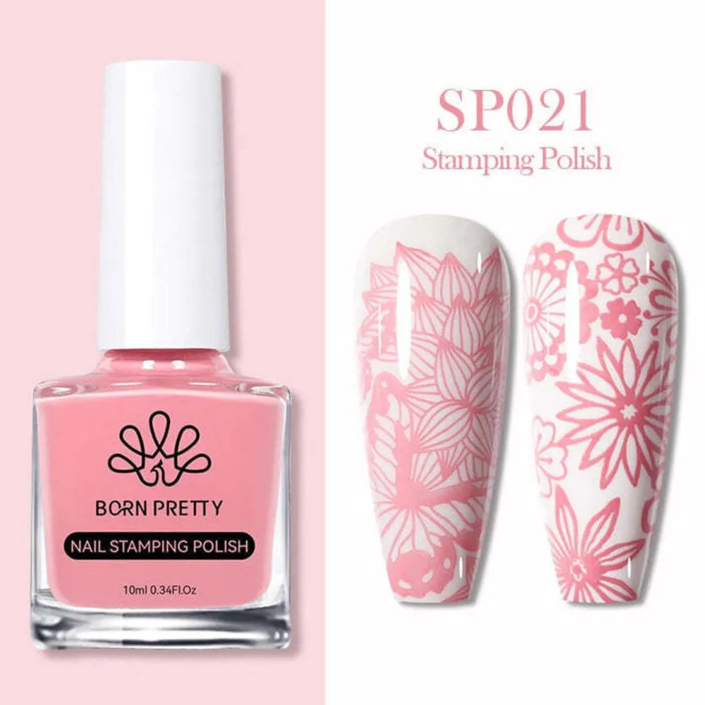 Born Pretty - Stamping Polish - SP021 - Pink