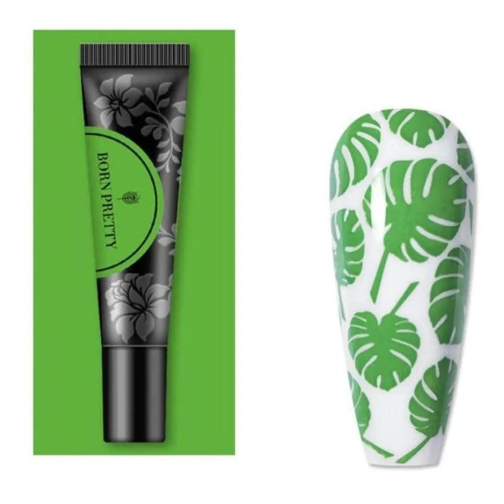 Born Pretty - Stamping Gel Polish - 02 - Green