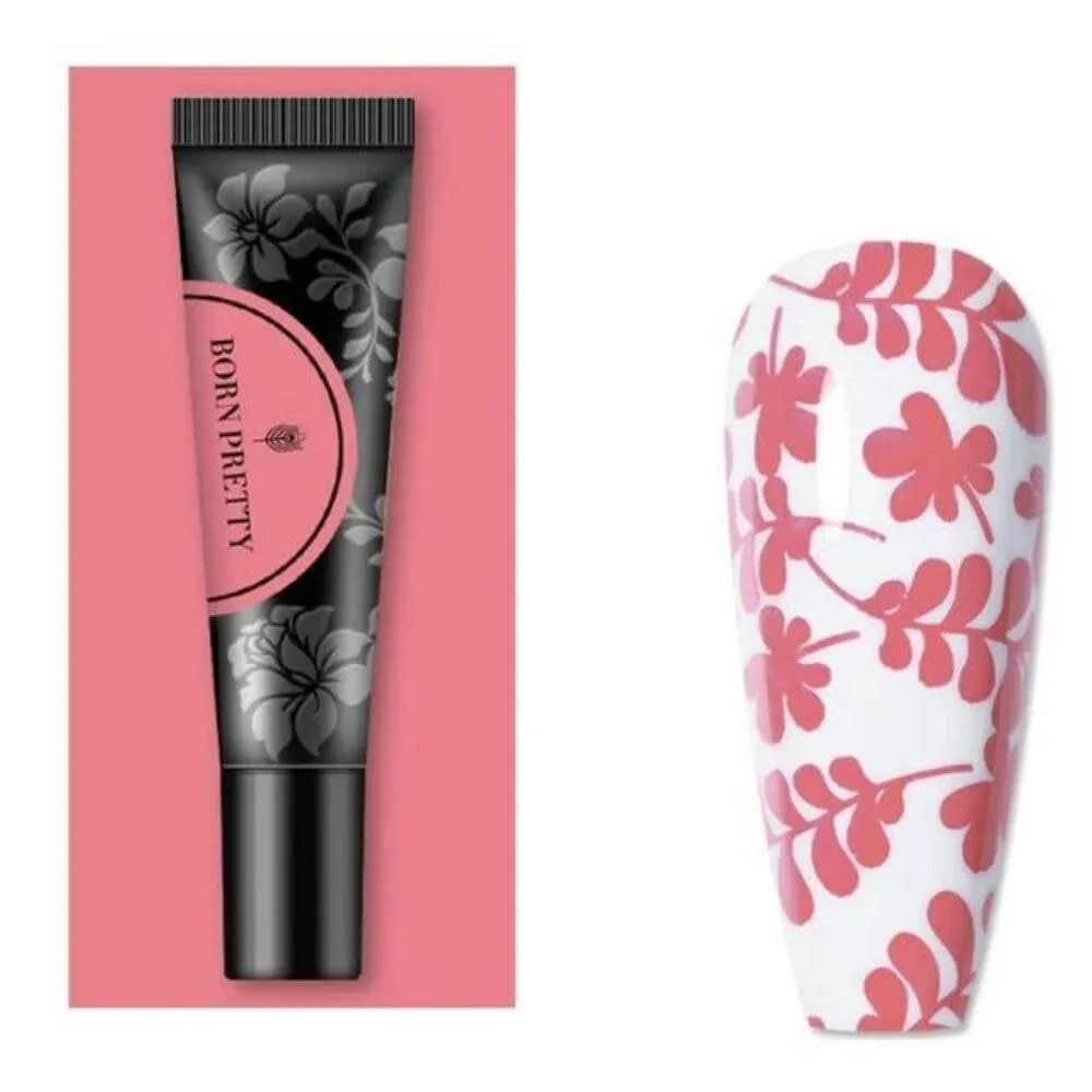 Born Pretty - Stamping Gel Polish - 04 - Pink