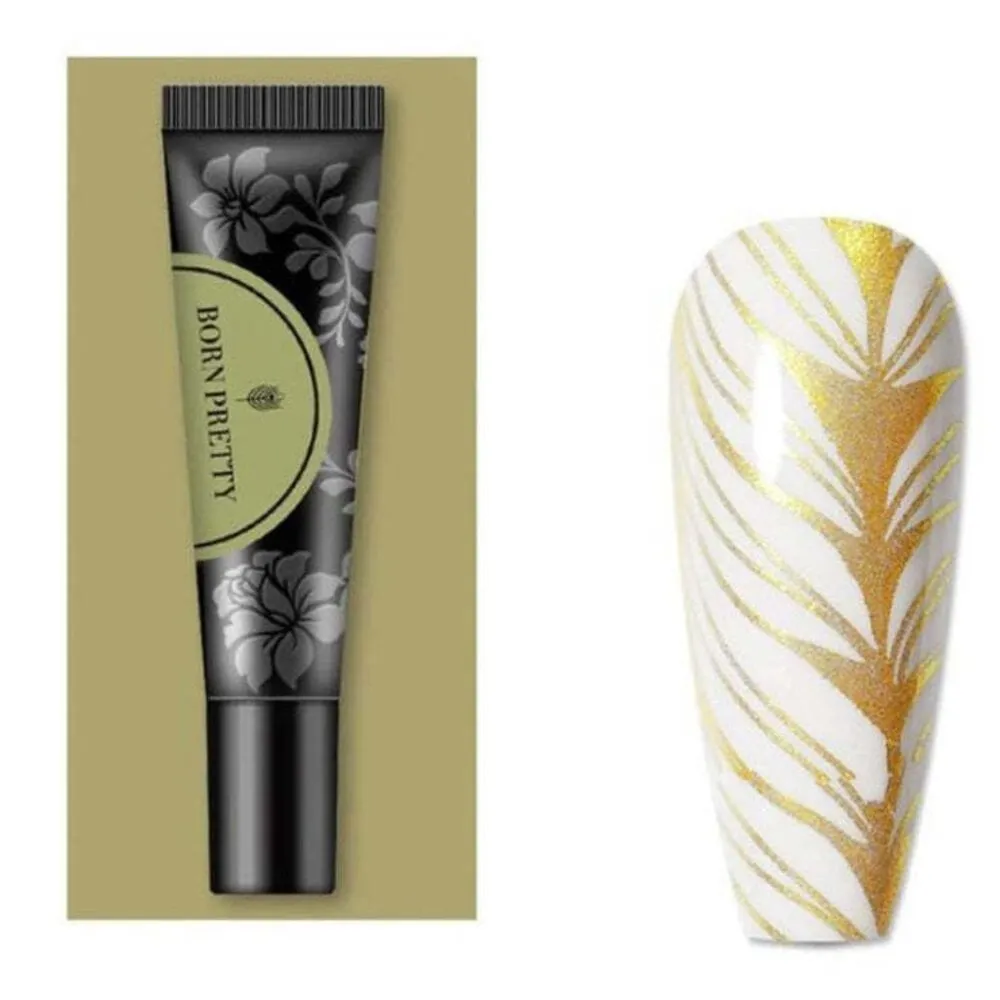 Born Pretty - Stamping Gel Polish - 10 - Gold
