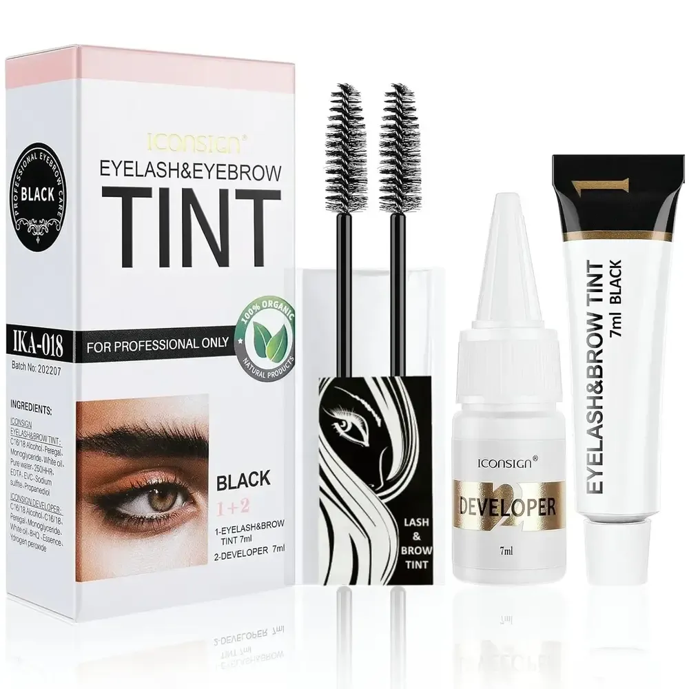Iconsign - Eyelash/ Eyebrow Tint and Developer - Black