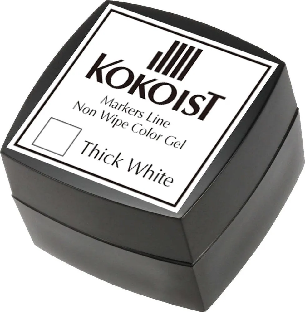 Kokoist - Markers Line - NW Gel - 01 - Thick White