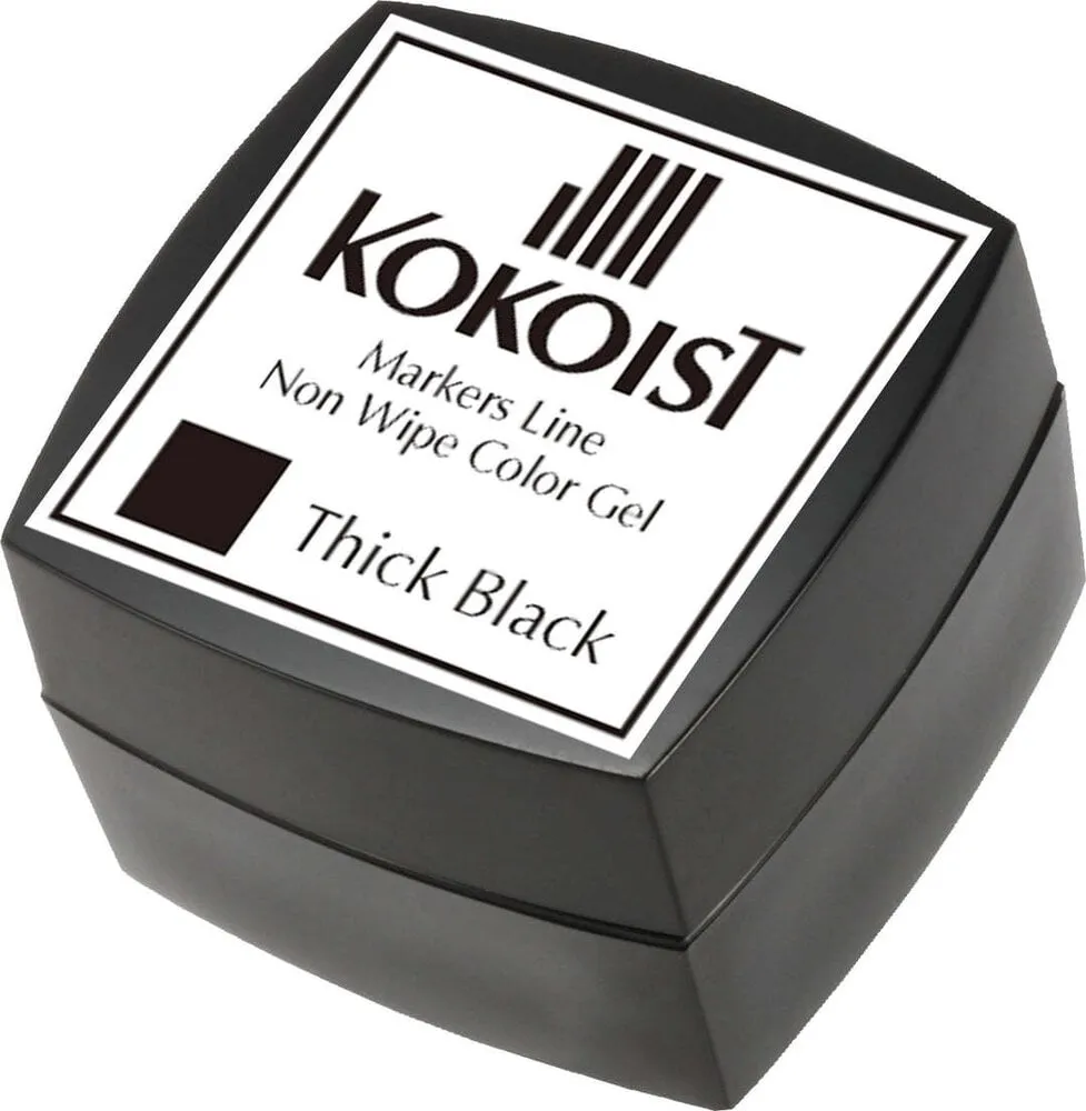 Kokoist - Markers Line - NW Gel - 02 - Thick Black