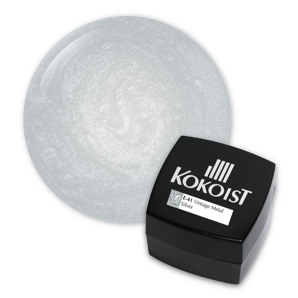 Kokoist - E041 - Vintage Metal Silver Gel