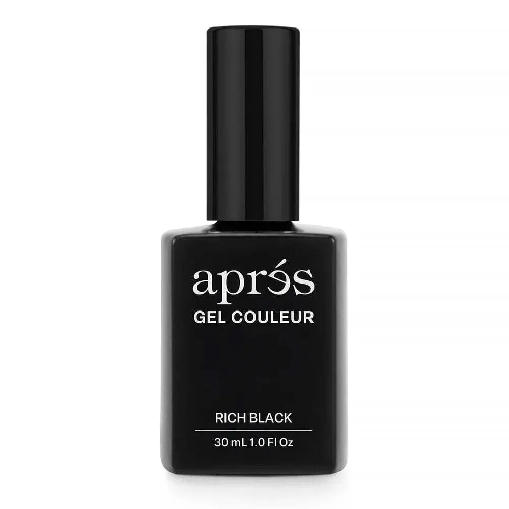 Apres - Gel Couleur - Rich Black - 30 ml