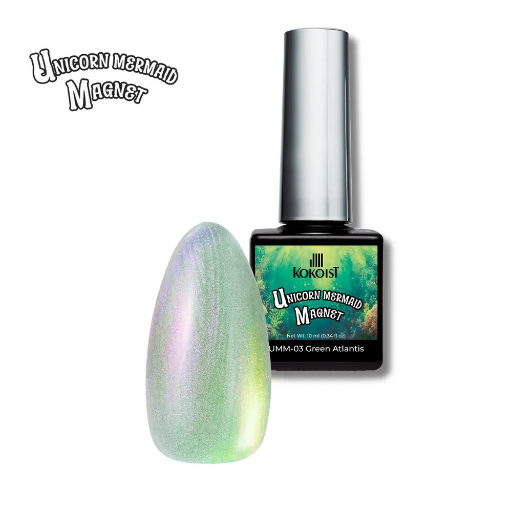 Kokoist - Unicorn Mermaid Magnet - 03 Green Atlantis - 10ml
