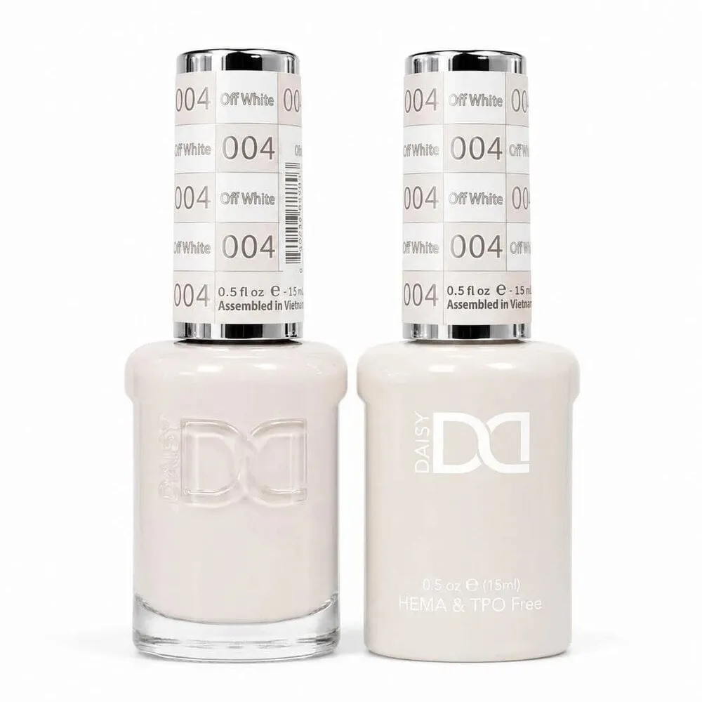 DND TPO HEMA FREE - 004 - Off White - Duo Polish