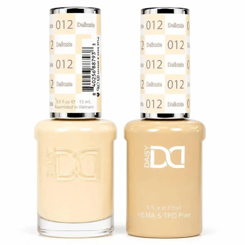 DND TPO HEMA FREE - 012 - Delicate - Duo Polish