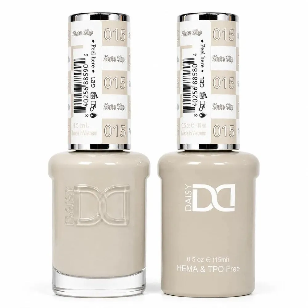 DND TPO HEMA FREE - 015 - Slate Slip - Duo Polish
