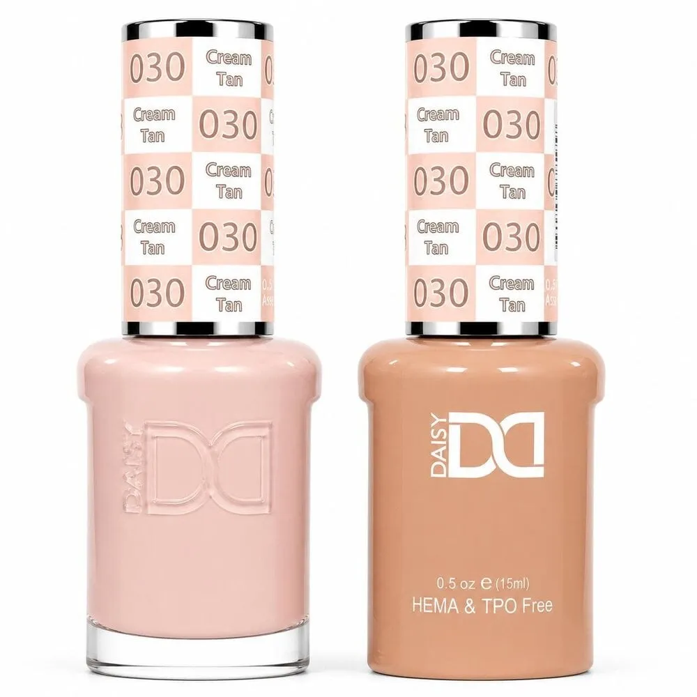 DND TPO HEMA FREE - 030 - Cream Tan - Duo Polish