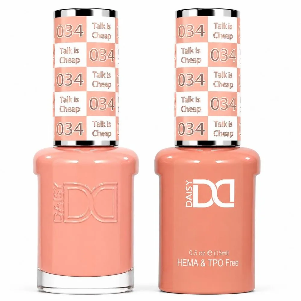 DND TPO HEMA FREE - 034 - Talk is Cheap - Duo Polish